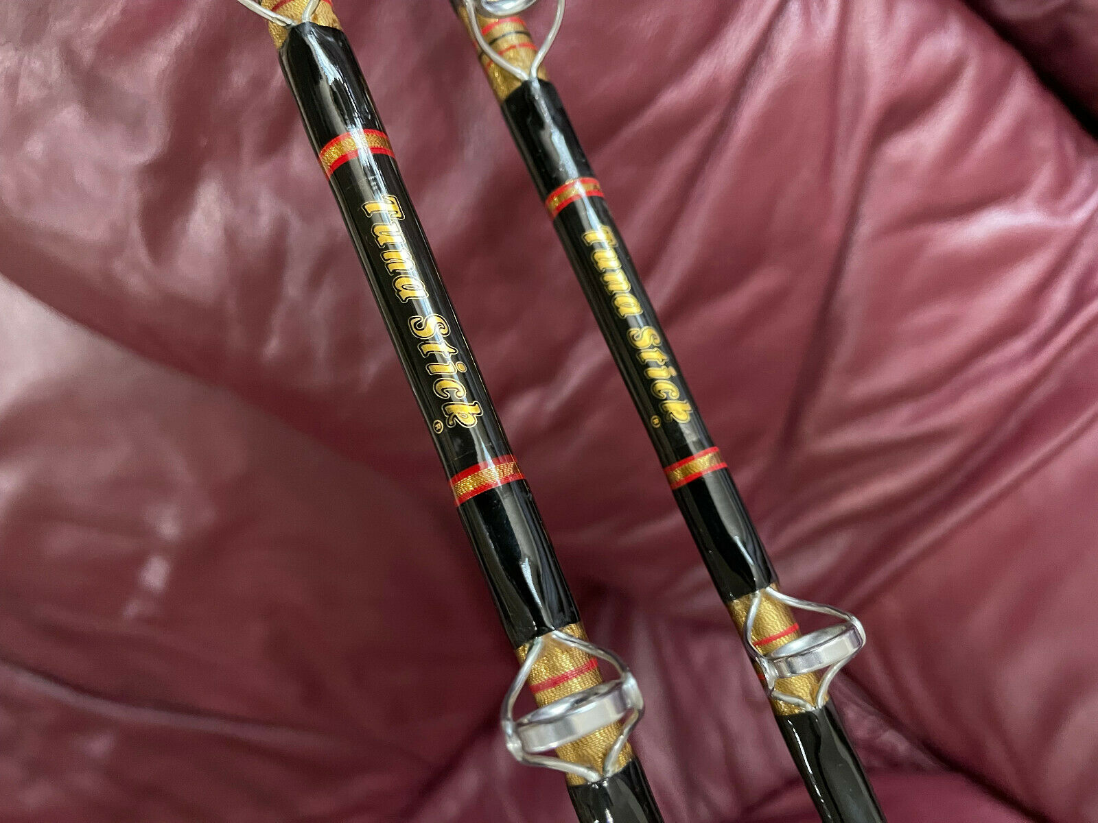 2 Shakespeare Tiger Casting Rods 6'6 Fresh/Saltwater Catfish/Trolling MH  BLUE